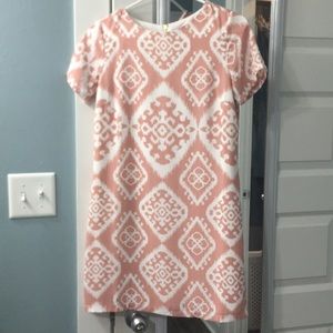 Lulu’s pink print dress